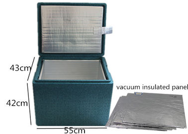 진공 절연제 패널 누출 증거 15mm 의학 차가운 상자 EPP 물자