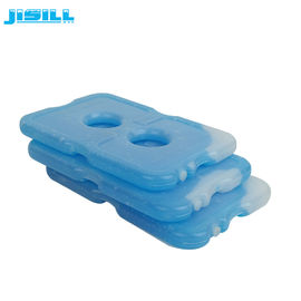 젤을 냉각하는 OEM/ODM 냉장고 차가운 팩은 파란 액체를 가진 투명한 백색을 포장합니다