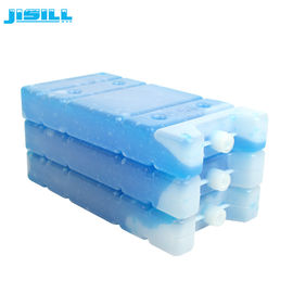 각종 색깔을 가진 절연제 냉각기 상자를 위한 18 * 9.5 * 2.8cm 크기 얼음 냉각기 벽돌