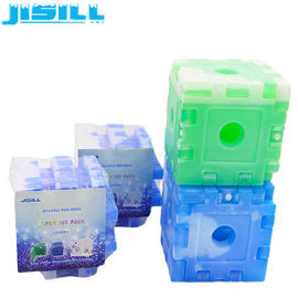 냉각기 가방을 위해 자유로운 특별한 짜집기 아이스 쿨러 벽돌 PE 플라스틱 물질 BPA