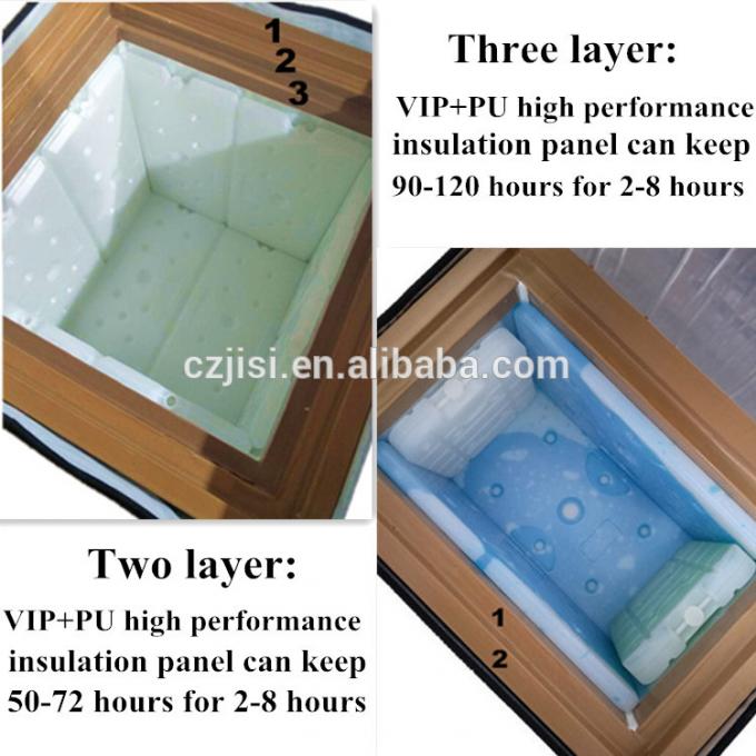 열저항 냉각을 위한 물자 진공 절연제 패널 (VIP)