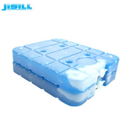파란 차가운 상자 냉장고를 냉각하는 비 유독한 음식 젤은 환경 친절한 막습니다
