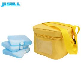 10*10*2 CM 미니 아이스 팩 음식 냉동 및 신선 / HDPE 플라스틱 아이스 블록 냉장고 음식 냉동