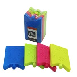 식품 등급 HDPE 플라스틱 15*10*2 CM 미니 아이스 팩 냉장고 팩 FDA SGS 인증서 냉동 식품