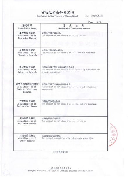 중국 Changzhou jisi cold chain technology Co.,ltd 인증